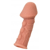Насадка на фаллос с пузыриками, венками и ребристостью KOKOS Extreme Sleeve 09 - 12,7 см. - KOKOS - в Ессентуках купить с доставкой
