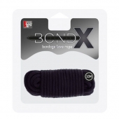Черная веревка для связывания BONDX LOVE ROPE - 10 м. - Dream Toys - купить с доставкой в Ессентуках
