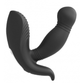 Черный вибромассажер простаты PROSTATE HERO - Dream Toys - в Ессентуках купить с доставкой