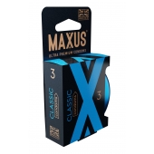 Классические презервативы в железном кейсе MAXUS Classic - 3 шт. - Maxus - купить с доставкой в Ессентуках