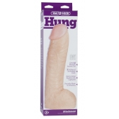 Огромная насадка-реалистик Vac-U-Lock Realistic Hung - 31,7 см. - Doc Johnson - купить с доставкой в Ессентуках