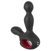 Черный вибромассажер простаты с нагревом и ротацией Prostate Plug - 14,5 см. - Orion - в Ессентуках купить с доставкой