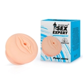Телесная насадка-вагина на помпу - Sex Expert - в Ессентуках купить с доставкой