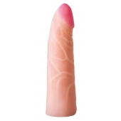 Фаллическая насадка на трусики харнесс - 17,5 см. - LOVETOY (А-Полимер) - купить с доставкой в Ессентуках