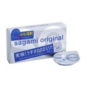 Ультратонкие презервативы Sagami Original QUICK - 6 шт. - Sagami - купить с доставкой в Ессентуках