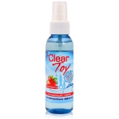 Очищающий спрей для игрушек CLEAR TOY Strawberry - 100 мл. - Биоритм - купить с доставкой в Ессентуках