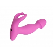 Розовый стимулятор простаты с усиками - 15 см. - 4sexdreaM - в Ессентуках купить с доставкой