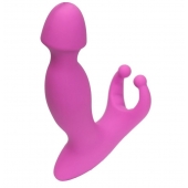 Розовый стимулятор простаты с усиками - 15 см. - 4sexdreaM - в Ессентуках купить с доставкой
