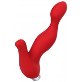 Красный силиконовый вибростимулятор простаты Proman - 12,5 см. - ToyFa - в Ессентуках купить с доставкой