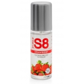 Смазка на водной основе S8 Flavored Lube со вкусом клубники - 125 мл. - Stimul8 - купить с доставкой в Ессентуках