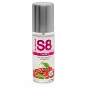 Смазка на водной основе S8 Flavored Lube со вкусом вишни - 125 мл. - Stimul8 - купить с доставкой в Ессентуках