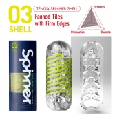 Мастурбатор SPINNER Shell - Tenga - в Ессентуках купить с доставкой