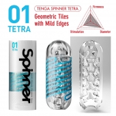 Мастурбатор SPINNER Tetra - Tenga - в Ессентуках купить с доставкой