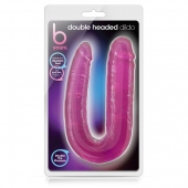 Розовый двусторонний фаллоимитатор Double Headed Dildo - 45 см. - Blush Novelties