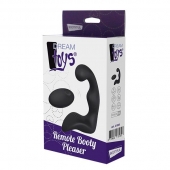 Черный вибромассажер простаты REMOTE BOOTY PLEASER - Dream Toys - в Ессентуках купить с доставкой