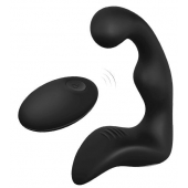 Черный вибромассажер простаты REMOTE BOOTY PLEASER - Dream Toys - в Ессентуках купить с доставкой