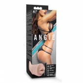 Телесный мастурбатор-ротик Angie - Blush Novelties - в Ессентуках купить с доставкой