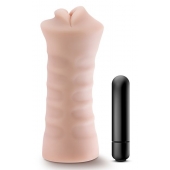 Телесный мастурбатор-ротик Angie - Blush Novelties - в Ессентуках купить с доставкой