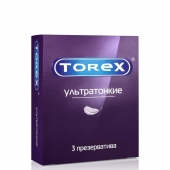 Презервативы Torex  Ультратонкие  - 3 шт. - Torex - купить с доставкой в Ессентуках