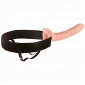 Мужской полый страпон 10  Hollow Strap-On - 24 см. - Pipedream - купить с доставкой в Ессентуках