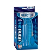 Синяя вакуумная помпа MENZSTUFF PENIS ENLARGER - Dream Toys - в Ессентуках купить с доставкой