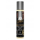 Лубрикант с ароматом шоколада JO GELATO DECADENT DOUBLE CHOCOLATE - 30 мл. - System JO - купить с доставкой в Ессентуках