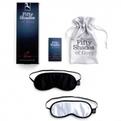 Набор из двух масок на глаза Soft Blindfold Twin Pack - Fifty Shades of Grey - купить с доставкой в Ессентуках