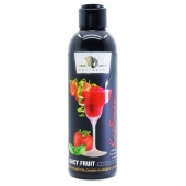 Интимный гель-смазка JUICY FRUIT с ароматом клубники - 200 мл. - БиоМед - купить с доставкой в Ессентуках