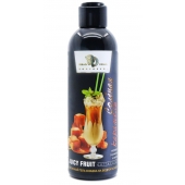 Интимный гель-смазка JUICY FRUIT с ароматом солёной карамели - 200 мл. - БиоМед - купить с доставкой в Ессентуках