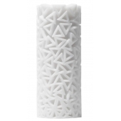 Белый 3D мастурбатор PILE - Tenga - в Ессентуках купить с доставкой
