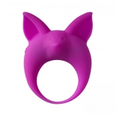 Фиолетовое эрекционное кольцо Kitten Kyle - Lola Games - в Ессентуках купить с доставкой