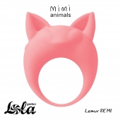 Оранжевое эрекционное кольцо Lemur Remi - Lola Games - в Ессентуках купить с доставкой