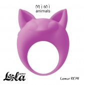 Фиолетовое эрекционное кольцо Lemur Remi - Lola Games - в Ессентуках купить с доставкой