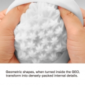 Белый мастурбатор Tenga Geo Coral - Tenga - в Ессентуках купить с доставкой