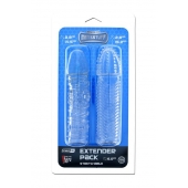 Комплект из 2 прозрачных насадок на пенис PENIS EXTENDER PACK - Dream Toys - в Ессентуках купить с доставкой