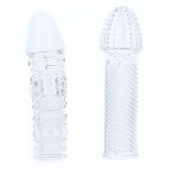 Комплект из 2 прозрачных насадок на пенис PENIS EXTENDER PACK - Dream Toys - в Ессентуках купить с доставкой
