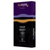 Разноцветные презервативы DOMINO Colour Beauty - 6 шт. - Domino - купить с доставкой в Ессентуках