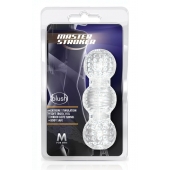 Прозрачный фигурный мастурбатор Master Stroker - Blush Novelties - в Ессентуках купить с доставкой