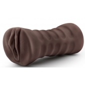 Коричневый мастурбатор-вагина Hot Chocolate Brianna - Blush Novelties - в Ессентуках купить с доставкой