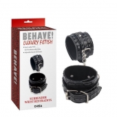 Черные наручники Surrender Wrist Restraints - Chisa - купить с доставкой в Ессентуках