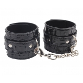 Черные наручники Surrender Wrist Restraints - Chisa - купить с доставкой в Ессентуках