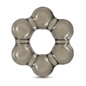 Дымчатое эрекционное кольцо Stay Hard Thick Bead Cock Ring - Blush Novelties - в Ессентуках купить с доставкой