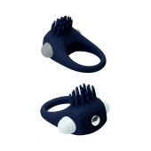 Синее эрекционное виброкольцо STIMU RING - Dream Toys - в Ессентуках купить с доставкой