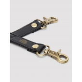 Черный фиксатор для манжет Bound to You Faux Leather Hogtie - Fifty Shades of Grey - купить с доставкой в Ессентуках