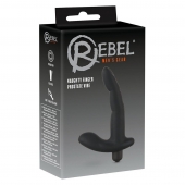 Черный вибромассажер простаты Naughty Finger Prostate Vibe - 13,8 см. - Orion - в Ессентуках купить с доставкой