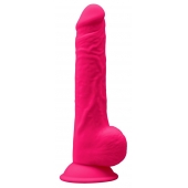 Розовый фаллоимитатор-реалистик Premium Dildo 9,5  Model 3 Premium - 24 см. - Adrien Lastic