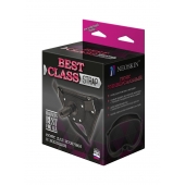 Черный пояс для насадок BEST CLASS STRAP - LOVETOY (А-Полимер) - купить с доставкой в Ессентуках