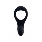 Черное эрекционное кольцо Lovense Diamo - Lovense - в Ессентуках купить с доставкой