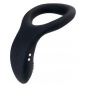 Черное эрекционное кольцо Lovense Diamo - Lovense - в Ессентуках купить с доставкой
