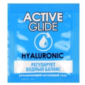 Лубрикант на водной основе Active Glide с гиалуроновой кислотой - 3 гр. - Биоритм - купить с доставкой в Ессентуках